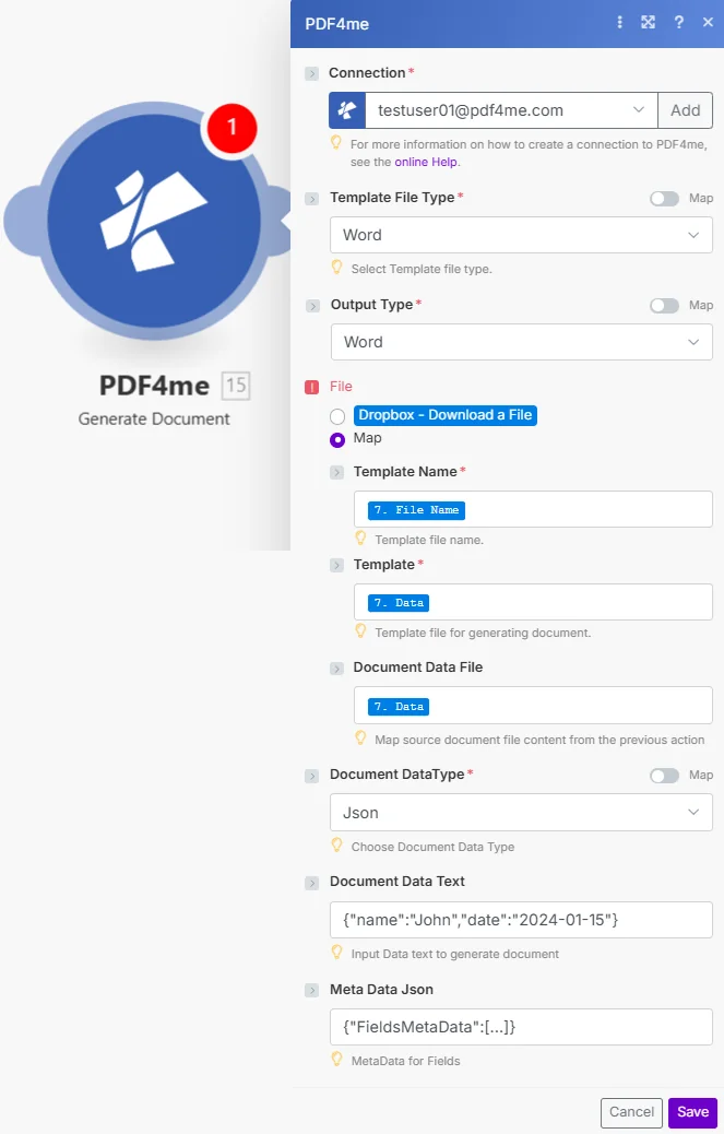 Haz clic para ampliar Generar documentos Múltiples marcas